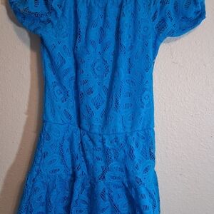 Blue Lace Kids Dress I Think Girls Dress. 10. Mymichelle 260581